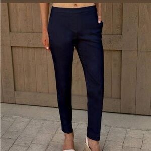 Fit fabulous by Sharon Young . Elegant Navy Women's Pants